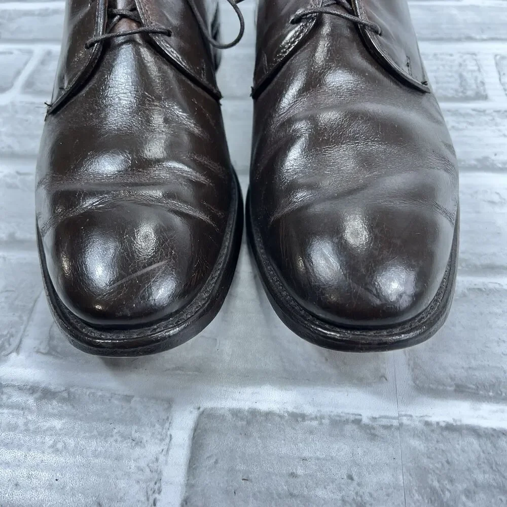 Allen Edmonds Kenilworth Men’s Brown Leather Oxford Dress Shoes Size 10.5 D 8065